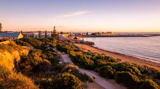 An iconic view of Fremantle (B-Shed), Australia