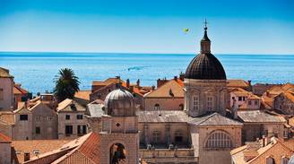 An iconic view of Dubrovnik, Croatia