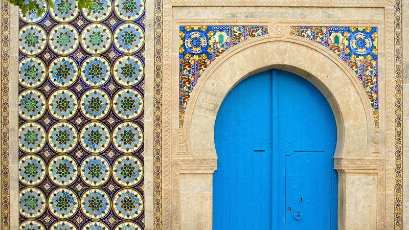 An iconic view of Tunis, Tunisia