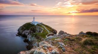 Una vista icónica de Holyhead