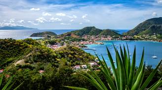 An iconic view of Les Saintes (Terre-de-Haut)