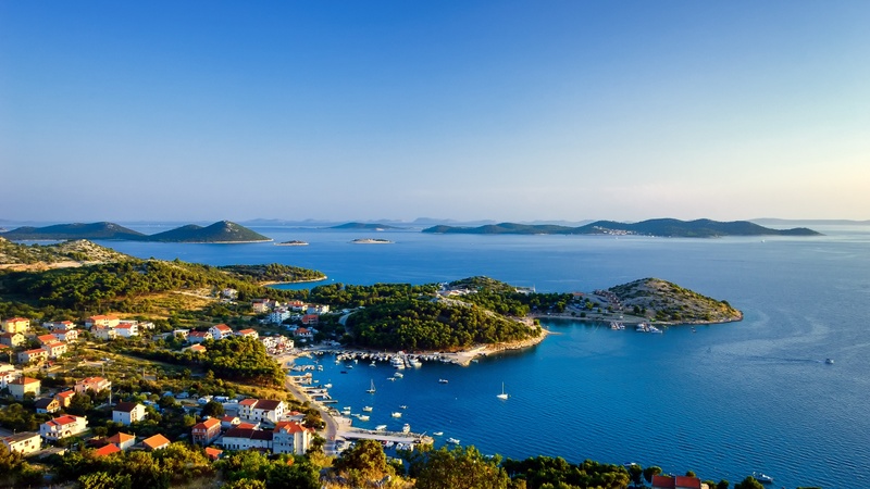 An iconic view of Zadar, Croatia
