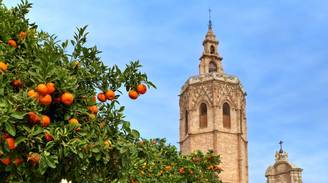 An iconic view of Valencia, Spain