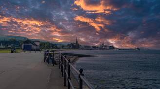 An iconic view of Liverpool, United Kingdom