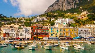 An iconic view of Capri, Italy