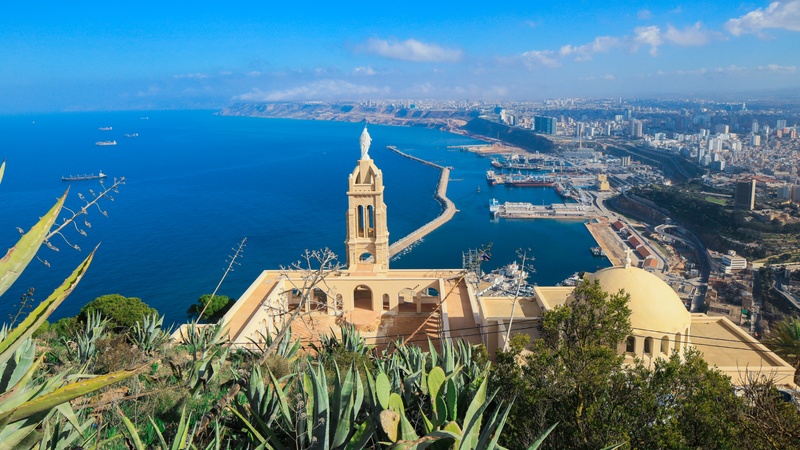 An iconic view of Oran, Algeria