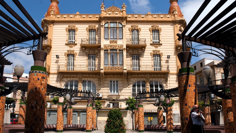 An iconic view of Melilla, Spain