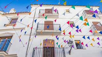 An iconic view of Malaga, Spain