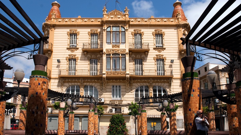 An iconic view of Melilla, Spain