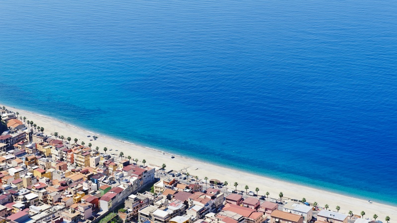 An iconic view of Reggio Calabria, Italy