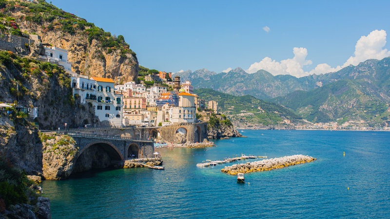 An iconic view of Sorrento, Italy