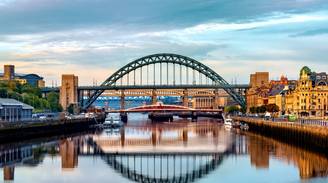 An iconic view of Newcastle, United Kingdom