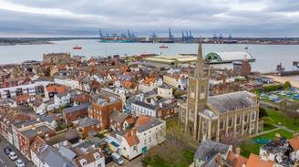 An iconic view of Harwich, United Kingdom