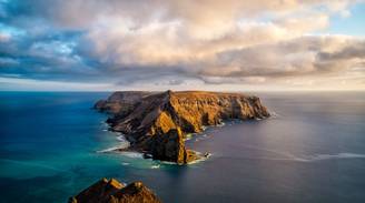 An iconic view of Porto Santo, Portugal