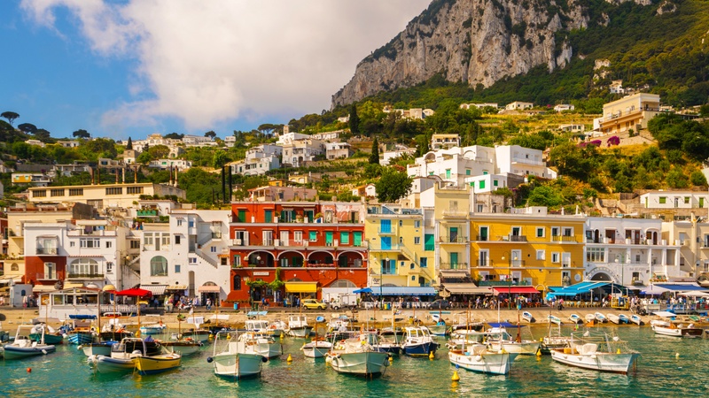 An iconic view of Capri, Italy