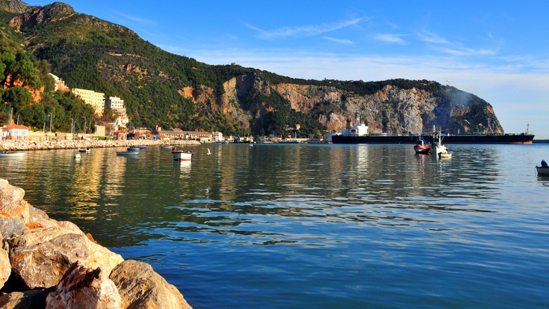 An iconic view of Bejaia, Algeria