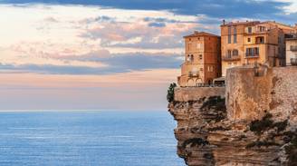 An iconic view of Bonifacio, Italy
