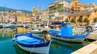 An iconic view of Bastia, France