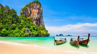 Una vista icónica de Koh Samui (muelle de Bangrak), Tailandia