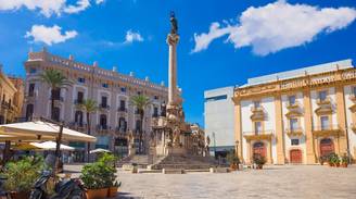 An iconic view of Palermo, Italy