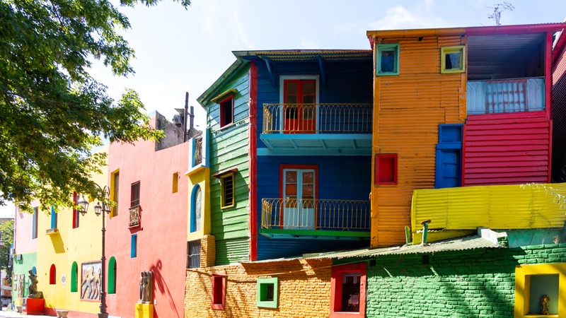 An iconic view of Buenos Aires, Argentina