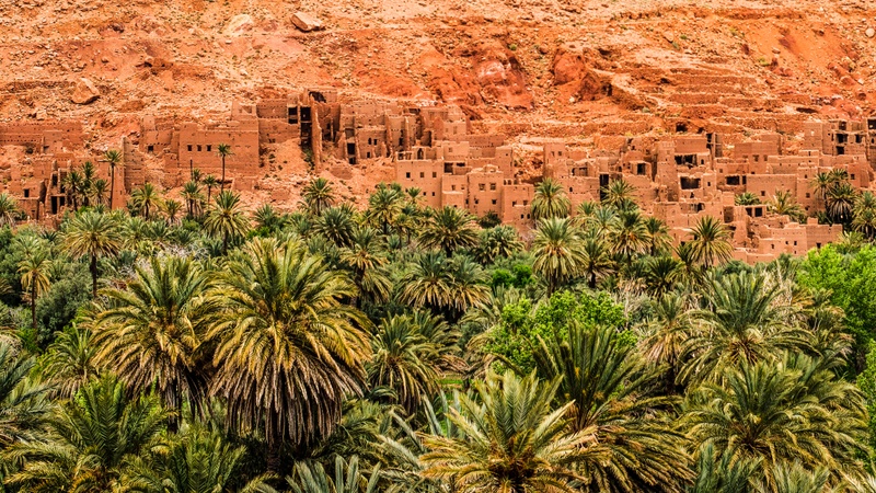An iconic view of Mostaganem, Spain