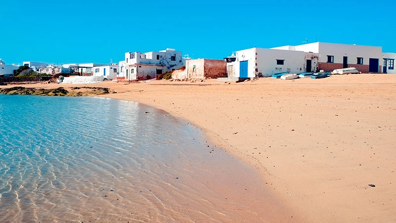 Une vue emblématique d'La Graciosa