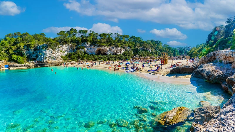 Una vista iconica di Maiorca