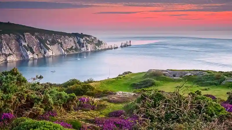 An iconic view of Isle of Wight