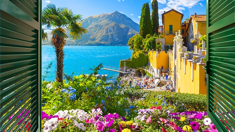 Une vue emblématique de la Italie