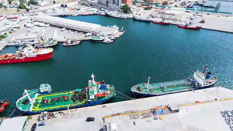 Een iconisch uitzicht op Piraeus