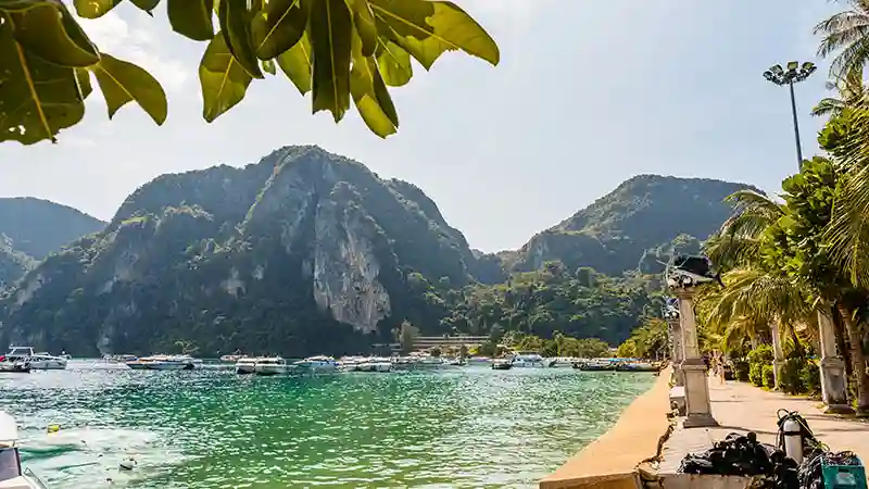 Een iconisch uitzicht op Koh Phi Phi (Tonsai Pier)