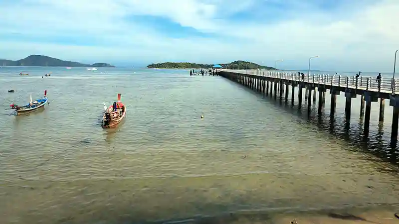 An iconic view of Phuket (Rassada Pier)