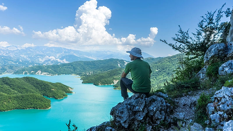 Una vista icónica de Albania