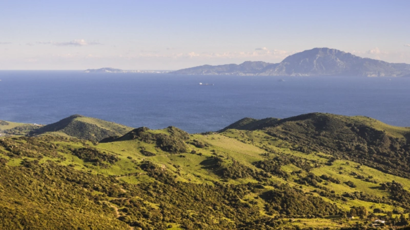 Een iconisch uitzicht van Ceuta