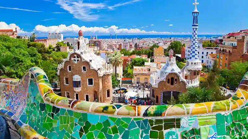 An iconic view of Barcelona