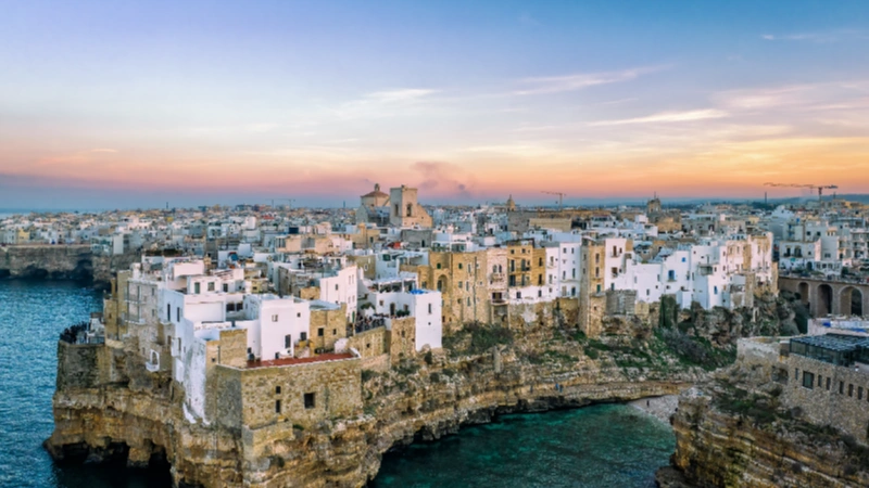 Una vista iconica di Bari