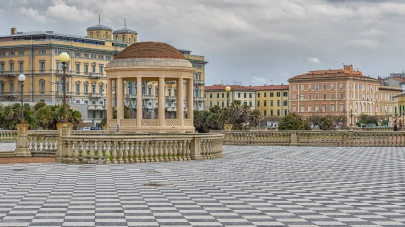 Una vista iconica di Livorno