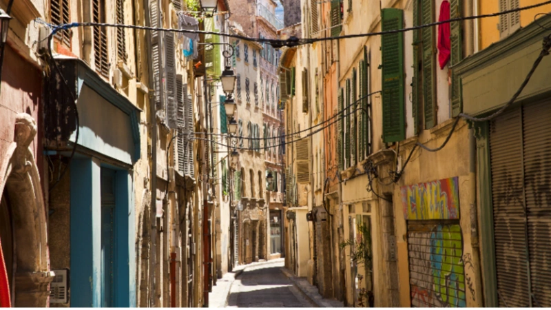 Een iconisch uitzicht van Toulon