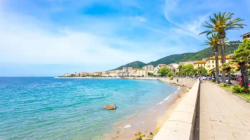 Une vue emblématique d'Ajaccio