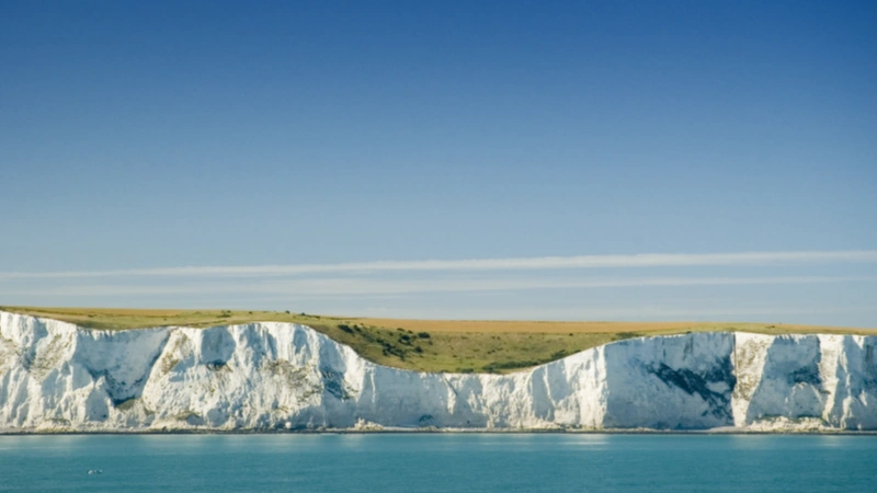 An iconic view of Dover, United Kingdom