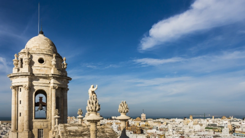 Vista icónica de Cádiz