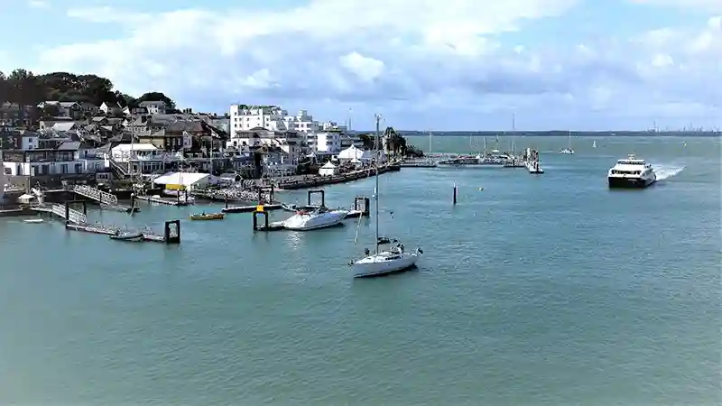 An iconic view of Cowes