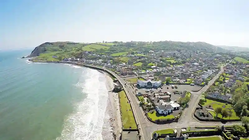 Una vista icónica de Larne