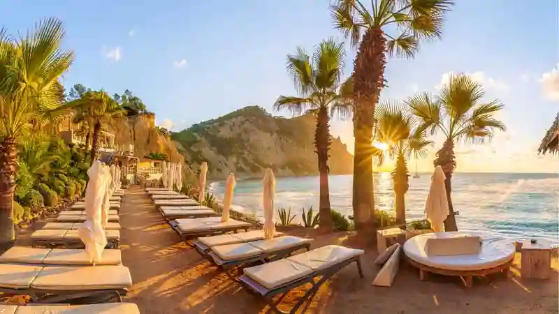 An iconic view of Ibiza