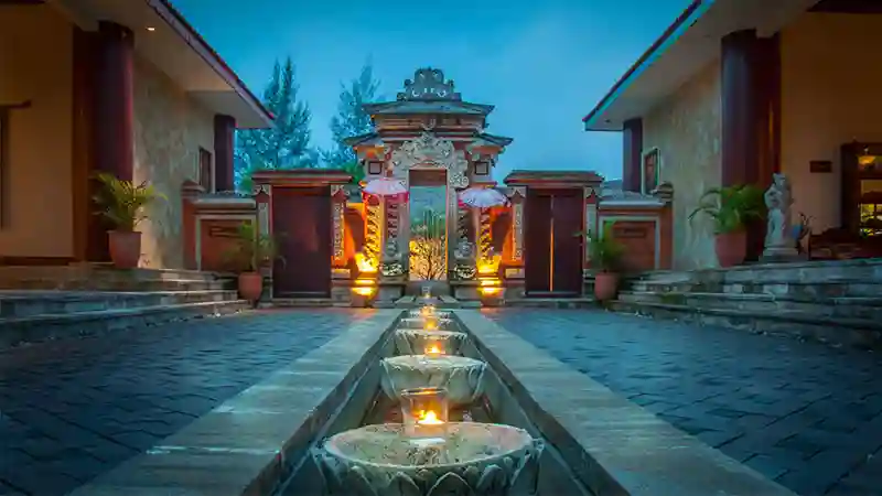 Een iconisch uitzicht van Batam (Batu Ampar)