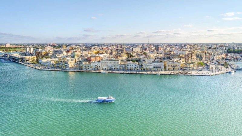 Vue emblématique de Brindisi