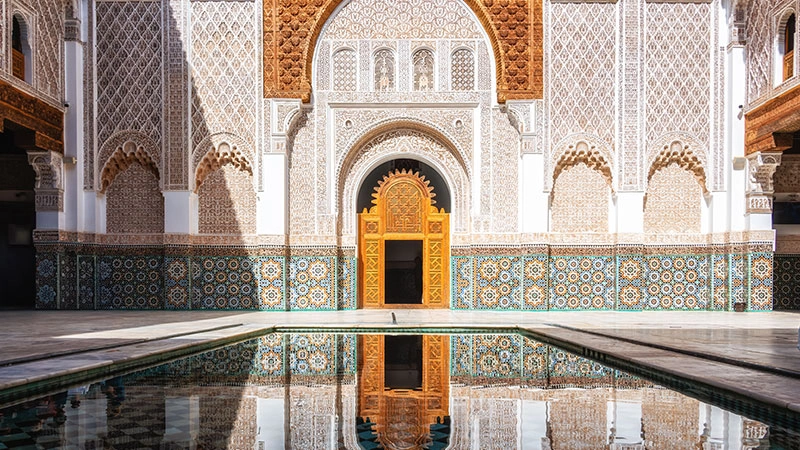 Vue emblématique de Maroc