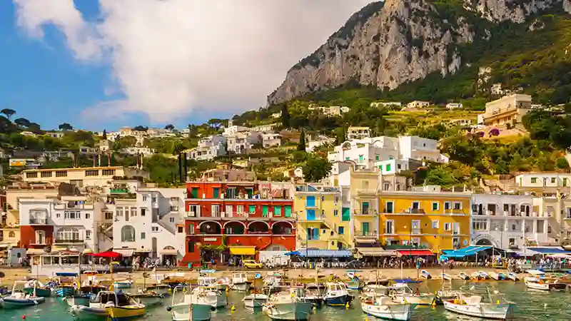 An iconic view of Capri