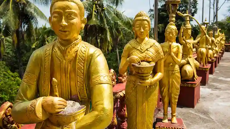 Une vue emblématique de Sihanoukville